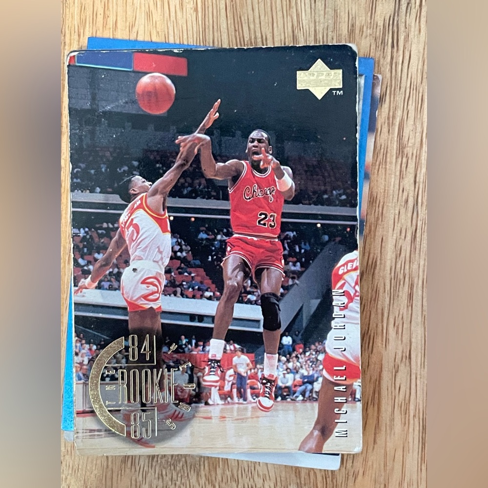 Michael Jordan rookie